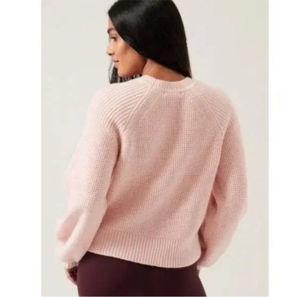 ATHLETA Women’s Layover Crew Sweater Size SP - Picture 2 of 8